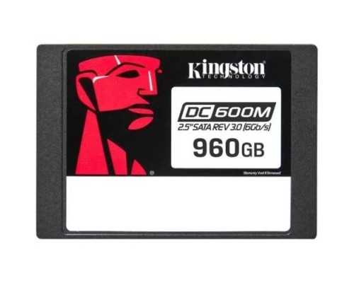 Kingston SSD DC600M, 960GB, 2.5 7mm, SATA3, 3D TLC, SEDC600M/960G