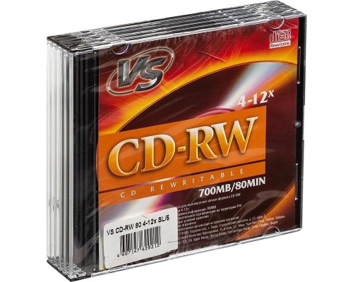 VS CD-RW 80 4-12x SL/5 (VSCDRWSL501)