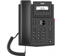 Телефон IP Fanvil X301P c б/п черный