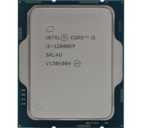 CPU Intel Core i5-12600KF BOX (S1700, 2800MHz up to 4900MHz/9.5Mb+20Mb, 10C/16T, Alder Lake, 10nm, 125-150W) w/o cooler