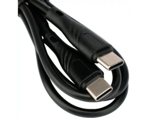 Cablexpert Кабель USB2.0 Type-C/Type-C, Classic 0.1, 3A, 60Вт, PD/QC3.0, медь, 1м, черный, коробка (CCB-USB2-CMCMO1-1MB)