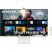 LCD Samsung 31.5 S32CM801UI M8 белый VA 3840x2160 60Hz 4ms 3000:1 178/178 HDMI USB USB-C MM Webcam BT5.2 VESA LS32CM801UIXCI