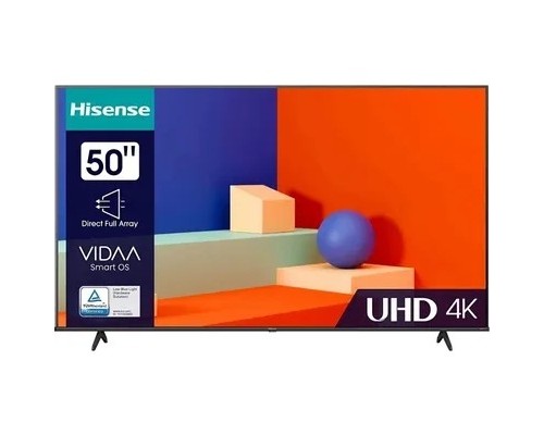 Hisense 50 50A6K черный 4K Ultra HD 60Hz DVB-T DVB-T2 DVB-C DVB-S DVB-S2 USB WiFi Smart TV