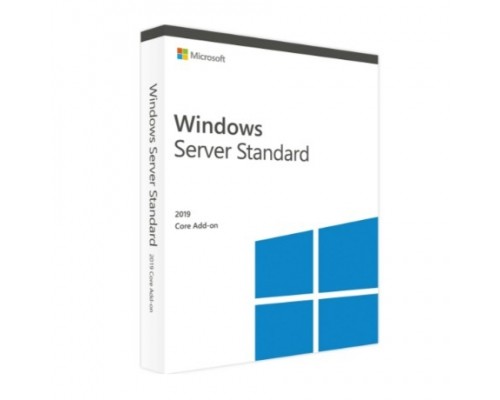 Microsoft Windows Server Standard 2019 64Bit English 1pk DSP OEI DVD 24 Core COA (P73-07807)