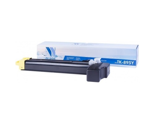 NV Print TK-895Y Тонер-картридж для Kyocera-Mita FS-C8025MFP/8020MFP, Y, 6K