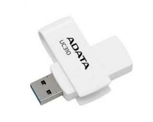 A-DATA Flash Drive 128GB &lt;UC310-128G-RWH&gt; UC310, USB 3.2, белый