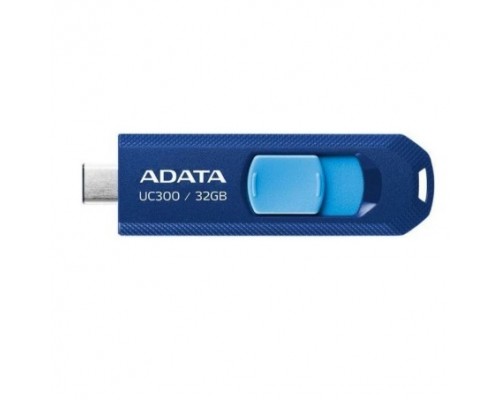 A-DATA Flash Drive 32GB &lt;ACHO-UC300-32G-RNB/BU&gt; UC300, USB 3.2/TypeC, синий/голубой