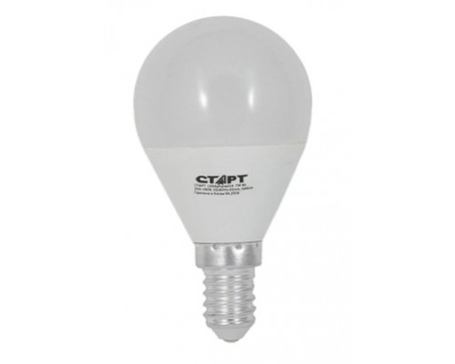 Лампа светодиодная СТАРТ шарик E14 7W 6500К