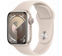 Apple Watch Series 9 GPS 41mm Starlight Aluminium Case with Starlight Sport Band S/M MR8T3LL/A