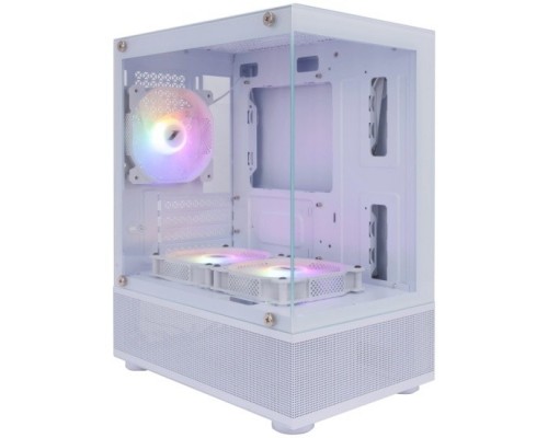 1STPLAYER MIKU Mi2-A White / mATX / 3x120mm LED fans / Mi2-A-WH-2F1R-W-1F1-W