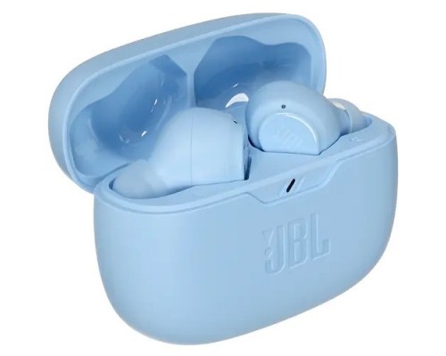 JBL Wave Beam TWS синий беспроводные (TWS, IP54/IPX2, 8 мм, 500 мAч, JBLWBEAMBLU)