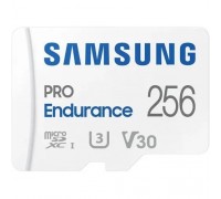 Micro SecureDigital 256GB Samsung PRO ENDURANCE (40/100 Mb/s, adapter) (MB-MJ256KA/APC)
