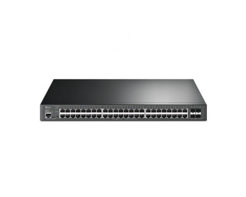 TP-Link SG3452XP Управляемый коммутатор JetStream уровня 2+ c 48 гигабитными портами PoE+ и 4 портами SFP+ PROJ
