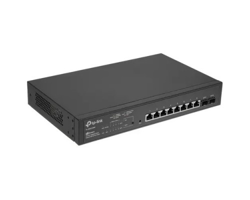 TP-Link SG2210MP Коммутатор JetStream Smart с 8 гигабитными портами PoE+ и 2 портами SFP