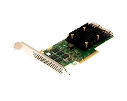 / MegaRAID SAS 9500-16i SGL (05-50077-02) PCIe v4 x8 LP, Tri-Mode SAS/SATA/NVMe 12G HBA, 16port(2*int SFF8654), 3816 IOC, RTL 5 (007493)