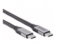 VCOM CU420M-1M Кабель USB3.2 Gen2X2, CM-&gt;CM, 20Gbs, 100WT, 4KX60Hz, All shell, 1m
