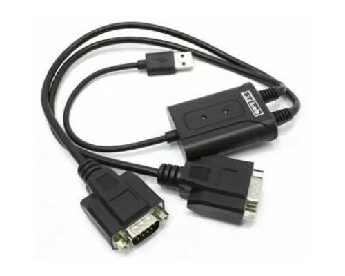 ST-Lab U700 RTL USB2.0 to 2xCOM9M, Ret