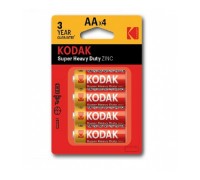 Kodak R6-4Bl Super Heavy Duty Zinc KAAhz-4 (80/400/26400) (4 шт. в уп-ке)