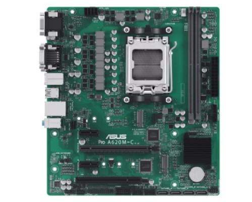 Asus PRO A620M-C-CSM SocketAM5 AMD A620 2xDDR5 mATX AC`97 8ch(7.1) GbLAN RAID+VGA+DVI+HDMI+DP