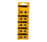 Kodak AG10 (389) LR1130, LR54 KAG10-10 Max Button Cell (100/1000/70000) (10 шт. в уп-ке)