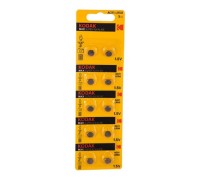 Kodak AG11 (361) LR721, LR58 KAG11-10 Max Button Cell (100/1000/98000) (10 шт. в уп-ке)
