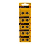 Kodak AG12 (386) LR1142, LR43 KAG12-10 Max Button Cell (100/1000/70000) (10 шт. в уп-ке)