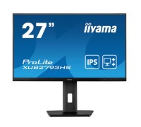 LCD Iiyama 27 XUB2793HS-B5 IPS 1920x1080 76hz 4ms 178/178 300cd 1000:1 8bit(6bit+FRC) HDMI2.0 DisplayPort1.2 Pivot 2x2W VESA
