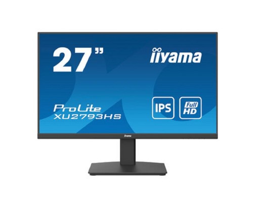 LCD IIYAMA 27 XU2793HS-B5 IPS 1920x1080 75hz 4ms 178/178 300cd 8bit(6bit+FRC) HDMI2.0 DisplayPort 2x2W VESA