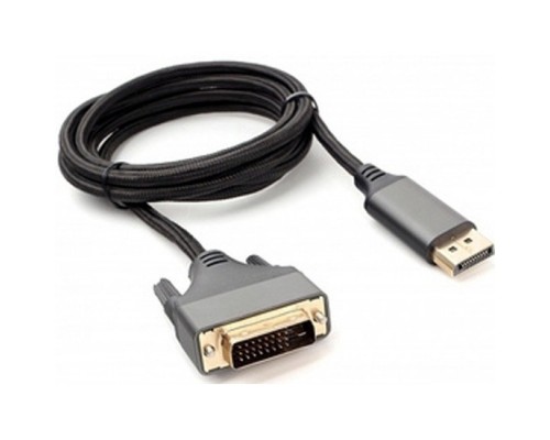 KS-is KS-769B-2 Кабель DisplayPort v1.2 20M на DVI-D dual link 24+1F, 1.8м