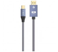 KS-is KS-536PB Кабель адаптер двунаправленный USB-C M DisplayPort 1.4 M, 1.8м премиум
