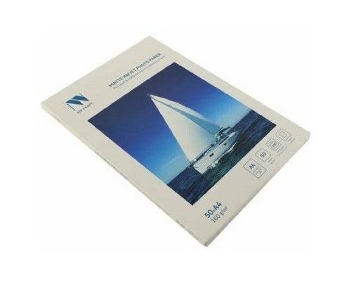 Матовая фотобумага для струйной печати 160г/м2 A4 50 листов