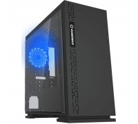 GameMax Корпус EXPEDITION BLK H605, Черный, 1*USB3.0; 2*USB2.0, Window, (без БП)