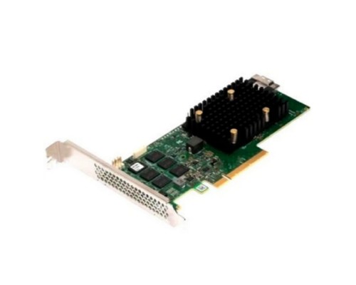 Контроллер SAS LSI 9500-8i SGL 05-50077-03 PCIe v4 x8 LP, Tri-Mode SAS/SATA/NVMe 12G HBA, 8port(1*int SFF8654), 3808 IOC, RTL 5