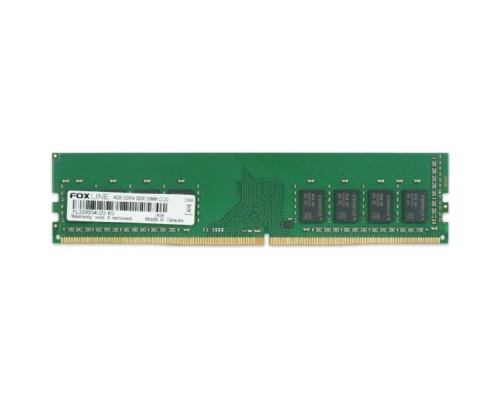 Память оперативная/ Foxline DIMM 4GB 3200 DDR4 CL22 (512*8)
