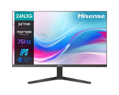 LCD Hisense 23.8 24N3G черный IPS 1920x1080 75Hz 5ms 250cd D-Sub HDMI Ex