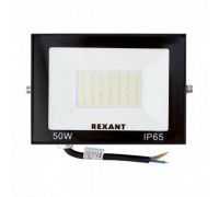 Rexant 605-033 Прожектор светодиодный СДО 50Вт 4000Лм 4000K нейтральный свет, черный корпус