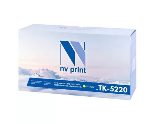 Картридж NVP совместимый NV-TK-5220 Yellow для Kyocera Ecosys M5521cdn/ M5521cdw/ P5021cdn/ P5021cdw (1200k)
