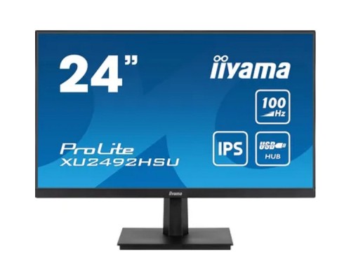 LCD IIYAMA 23.8 XU2492HSU-B6 IPS 1920x1080 100Hz 0.4ms HDMI DisplayPort USB Speakers
