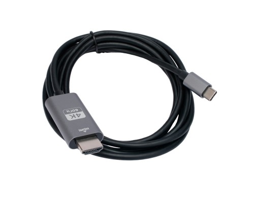 Cablexpert Кабель- с Type-C на HDMI v2.0, Mobile, 1.8м, черный, корбка (CCB-A-CM-HDMI-1.8M)