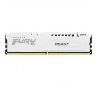 Kingston 16GB 6000MT/s DDR5 CL40 DIMM FURY Beast White XMP KF560C40BW-16