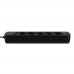 SVEN Фильтр SF-05LU 3.0 м (5 евро розеток,2*USB(2.4А)) черный, цветная коробка SV-018849