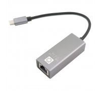 5bites Кабель-адаптер UA3C-45-14BK USB3.1 / RJ45 1G / AL / GREY
