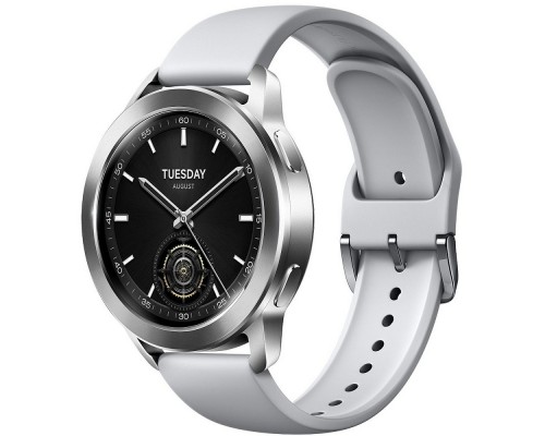 Смарт-часы Xiaomi Watch S3, 1.43, серебристый / серебристый bhr7873gl