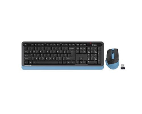 Комплект (клавиатура+мышь) A4TECH Fstyler FG1035, USB, беспроводной, черный fg1035 navy blue
