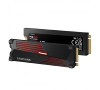 Твердотельный SSD Samsung 4TB 990 PRO with Heatsink PCI-E 4.0, V-NAND 3-bit MLC