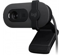 Камера Web Logitech HD Webcam Brio 90 графитовый 2Mpix (1920x1080) USB Type-C с микрофоном (960-001581)