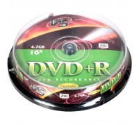 и VS DVD+R 4,7 GB 16x CB/10 Ink Print (620557)