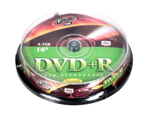 и VS DVD+R 4,7 GB 16x CB/10 Ink Print (620557)