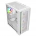 Powercase ByteFlow Micro White, Tempered Glass, 4х 120mm ARGB fans, ARGB HUB, белый, mATX (CAMBFW-A4)