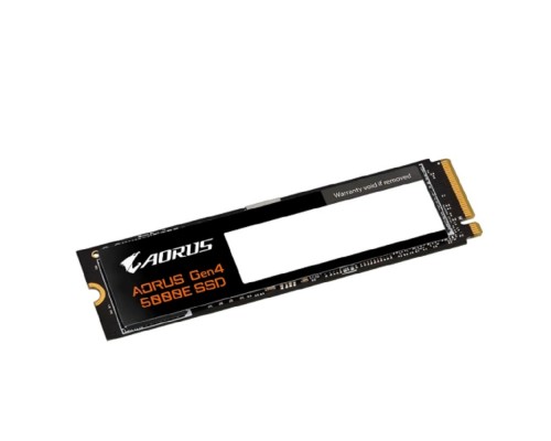 Твердотельный накопитель SSD Gigabyte 2TB M.2 2280 AORUS Gen4 5000E AG450E2TB-G PCI-Express 4.0x4, NVMe 1.4, 3D QLC NAND Flash, MTBF 1.5